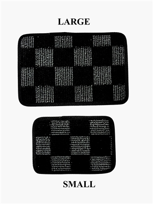 P2M FLOOR MAT HEEL PAD - LARGE (30X20CM)