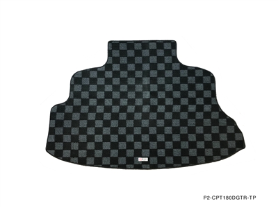 P2M NISSAN 180SX 1989-94 240SX (HATCHBACK MODEL) REAR TRUNK MAT : DARK GREY