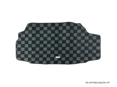 P2M NISSAN S14 1995-98 240SX REAR TRUNK MAT : DARK GREY