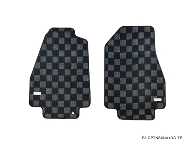 P2M ACURA NSX (NA1) 1990-96 RACE FLOOR MATS : DARK GREY