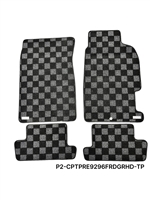 [RHD] P2M HONDA PRELUDE (BA8/BB2/BB1) 1992-96 RACE FLOOR MATS : DARK GREY