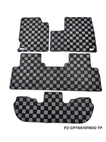 P2M HONDA ODYSSEY (RA1-RA5) 1995-98 RACE FLOOR MATS : DARK GREY