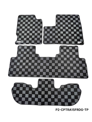 P2M HONDA ODYSSEY (RA1-RA5) 1995-98 RACE FLOOR MATS : DARK GREY