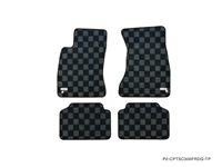 P2M LEXUS SC300/400 (Z30) 1991-00 FRONT + REAR RACE FLOOR MATS : DARK GREY