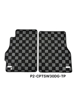 P2M MR-2 / MRS (SW30) 2000-05  RACE FLOOR MATS : DARK GREY