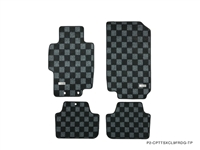 P2M ACURA TSX (CL9) 2003-07 RACE FLOOR MATS : DARK GREY