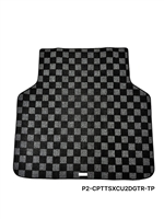 P2M ACURA TSX (CU2) 2009-14 WAGON  RACE TRUNK MAT : DARK GREY