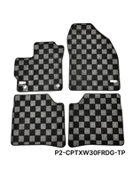 P2M TOYOTA PRIUS (XW30) 2010-15 RACE FLOOR MATS : DARK GREY