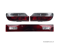 P2M NISSAN 180SX 3PCS REAR TAIL LIGHT KIT [CRYSTAL STYLE]