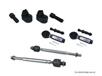 P2M COMBINATION : OFFSET RACK SPACER KIT + INNER TIE ROD + PRO TYPE OUTER TIE ROD COMBO