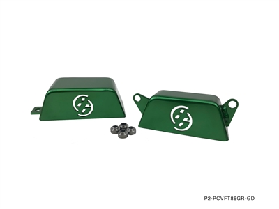 P2M FT86 PULLEY COVER GREEN