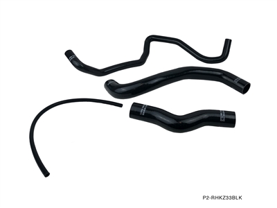 P2M NISSAN Z33 350Z RADIATOR HOSE KIT : BLACK