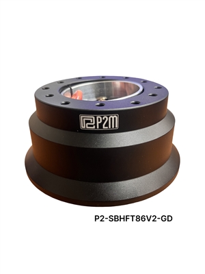 P2M TOYOTA FRS(GT86) BILLET ALUMINUM 50MM STEERING WHEEL HUB ADAPTER (VERSION 2)
