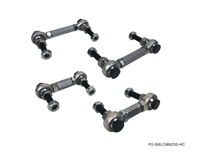 P2M COMBINATION : NISSAN Z33 350Z / G35 FRONT AND REAR SWAY BAR END LINKS COMBO