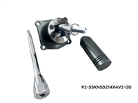 P2M NISSAN D21 HARD BODY TRUCK (1990-97)  V3 SHORT SHIFTER KIT (AWD / 4X4 TRANSMISSION / 4 CYL KA24E ENGINE ONLY)