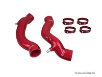 P2M NISSAN Z32 300ZX TT ACCORDION HOSE KIT - RED