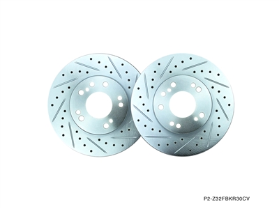 P2M NISSAN Z32 (30MM) FRONT BRAKE ROTORS