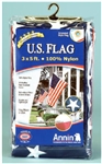 Annin Flagmakers, 002450R, 3' X 5' Nylon Replacement Flag