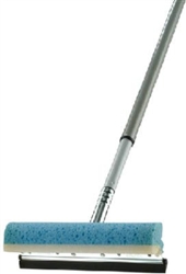 Quickie, 004, HomePro, Telescopic Window Washer & Squeegee, Handle Extends To 90"
