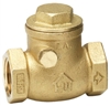 Everflow, 2" FPT, Brass, Lead Free, Threaded Swing Check Valve