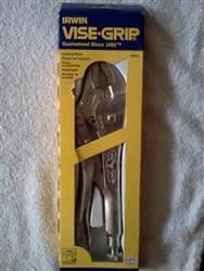 Irwin, 05EL5, 10" Vise Grip Curved Jaw Locking Pliers with Wire Cutter