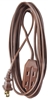 Ho Wah Kintron Master Electrician, 09404ME, 15' 16/2 SPT-2, Brown, Polarized Cube Tap Extension Cord, Household, Vinyl