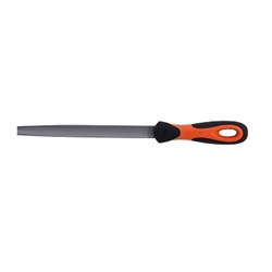 BAHCO, 1-210-08-1-2, 8" Half Round Cut Bastard File Ergo Grip Handle