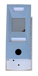 Lee Electric, 1028689SP, Silver, Door Viewer And Non Electric Chime Combination, Chime Door Viewer