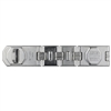 Abus 110/230C Steel 9-1/4" Caterpillar Hasp For A Padlock (Lock Sold Separately)