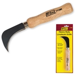 Ivy Classic, 11160, 2-1/2", Heavy-Duty Linoleum, Flooring Knife, Wood Handle