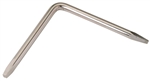 Aqua Plumb, 1124, Steel, 6" x 6" Tapered Faucet / Shower Valve Seat Angle Wrench, Square & Hexagonal Ends