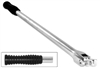 Aqua Plumb, 1138, 1/2" Drive Chrome Vanadium, 17" Breaker Bar, Rubber Comfort Handle