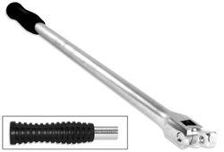 Aqua Plumb, 1138, 1/2" Drive Chrome Vanadium, 17" Breaker Bar, Rubber Comfort Handle