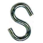 Hindley 11718 S Hook Open Heavy Style With A 7/16" Diameter X 1-1/2" Length
