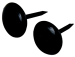 Anchor Wire, 122684, 25 Pack, Black, Round Head Furniture Upholstery Nail