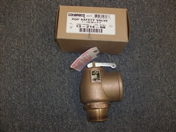 CONBRACO 13-214-08 (New #13-214B15) 15 PSI STEAM RELIEF POP SAFETY VALVE 1-1/2" M BY 2" F