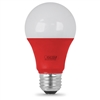 Feit Electric 14701 A19/R/10KLED 3.5 Watts LED Red Color A-Shape 11K Party Bulb Not Dimmable