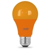 Feit Electric 14788 A19/O/10KLED 4.5 Watts LED Orange Color A-Shape 11K Party Bulb Not Dimmable