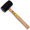 Ivy Classic, 15032, 32 OZ, Black Rubber Mallet, Hardwood Handle