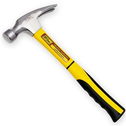 Ivy Classic, 15252, 16 OZ, Ripping Claw Jacketed Fiberglass Hammer, Vibration Cushioned