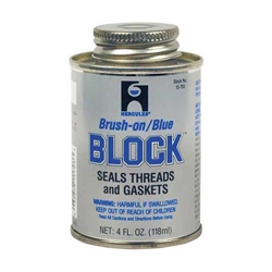Hercules Blue 4 fl oz Brush-on Block Gasket Sealant screw cap with brush