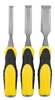 Stanley, 16-300, 3 - Piece Chisel Set, Ideal For Woodworking