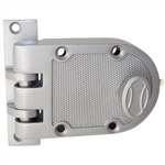 Guard (Segal Like) Solid Jimmy Proof Deadlock Deadbolt Single Cylinder Lock Set, Dull Chrome (US26D), Boxed