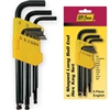 Ivy Classic, 17014, 9 Piece, 1/16" - 3/8", L Shaped Long Ball End Hex Key Sets English