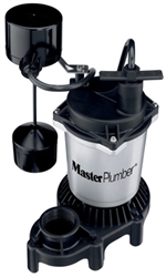 Pentair Water Master Plumber 176951 1/2 HP Cast Iron & Zinc Sump Pump With Vertical Switch