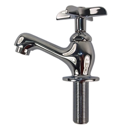 Aqua Plumb 1829036 Brilliant Chrome Basin Faucet With Brass Body