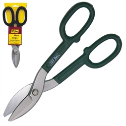 Ivy Classic, 20010, 10" Metal Tin Snips, Straight Pattern, Cushion Grip Handles