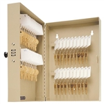 MMF, 201204003, 40 Storage Key Cabinet with Combo Lock, Sand, Steel