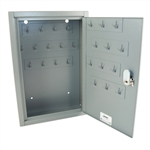 MMF, 2018025G01, Grey, Steel 25 Key Storage Cabinet