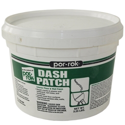 Por-Rok 21325-000 3.25 LB Pail Dash Patch Floor Leveler & Wall Patch, Can Be Used With Joint Compound To Set Fast